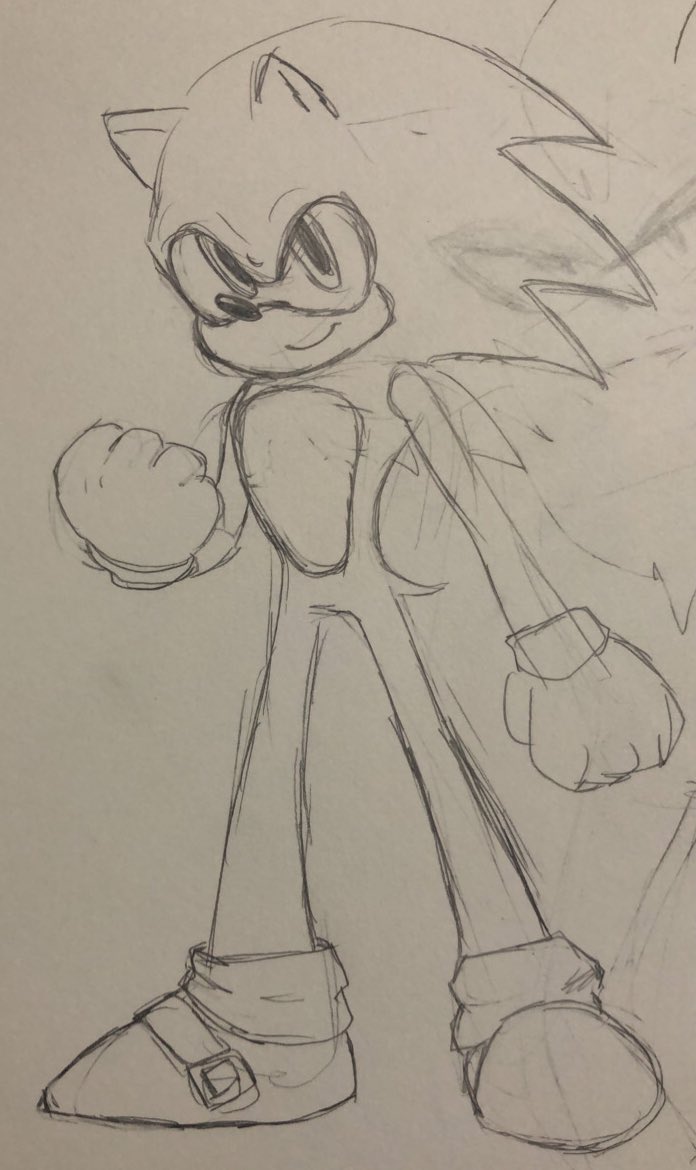 Hes so fun to sketch , ive been working so much I hardly have time to draw 🥲