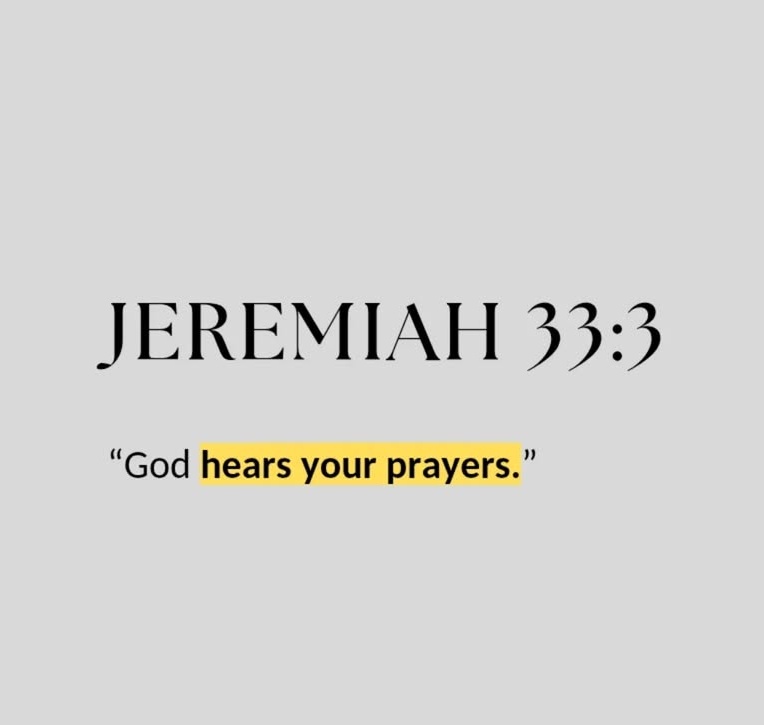 Jeremiah 33:3