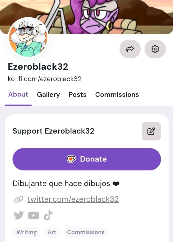 Ezeroblack32's tweet image. Muchachos, ya está disponible mi página de Ko-fi, por si quieren realizar una comisión :3 luego veré si las abro por acá también, pero de momento los espero allá 😊❤️
Enlace: ko-fi.com/ezeroblack32