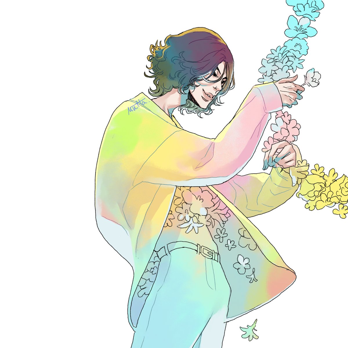 「紡」|むらたま(MUTTA)のイラスト