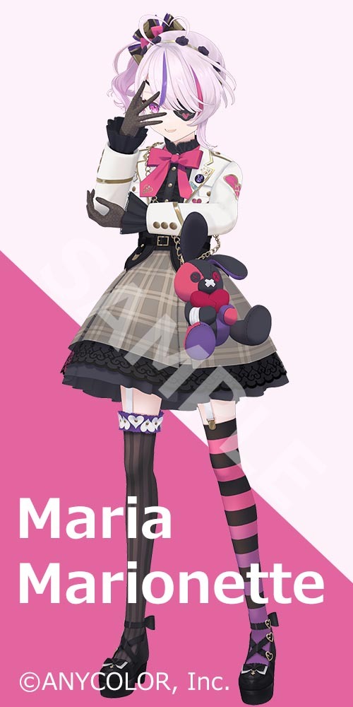 ANYCOLOR様運営の『NIJISANJI EN』所属VTuber『マリア・マリオネット