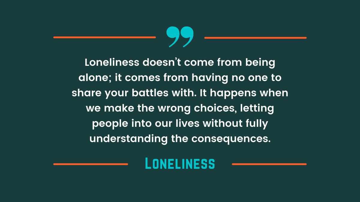 Rashmi3246's tweet photo. Loneliness at work isn’t about being alone; it’s about having no one to share your challenges with. When a culture lacks trust &amp; support, employees feel isolated despite being surrounded by people. A strong workplace ensures no one fights their battles alone. #WorkCulture #Leader https://t.co/3bemBQ4q5Z