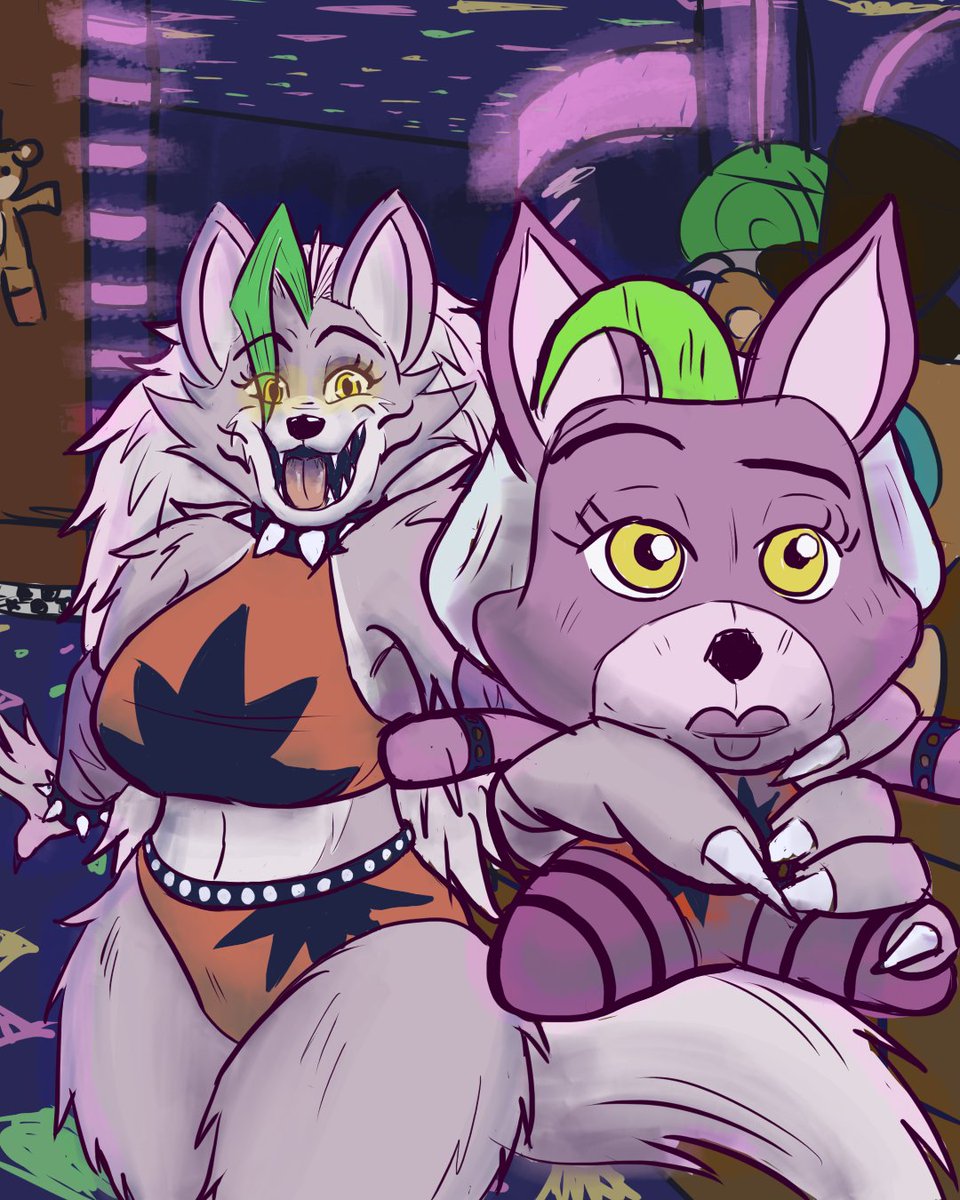 Bakes_Art_Hole's tweet photo. The Roxanne Wolf funko plushie looks so shitty, but she would still love it anyway. https://t.co/O8SdTBGy52