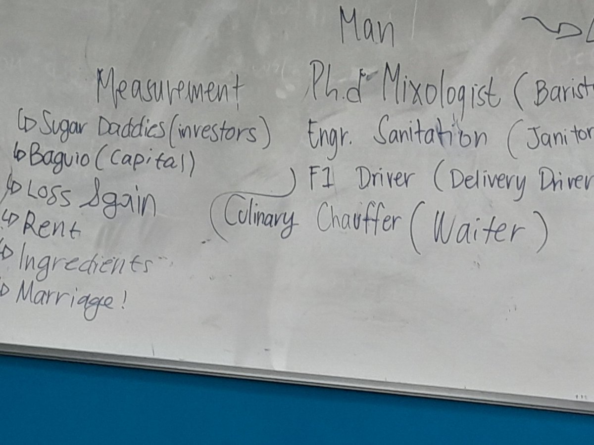 shawTLodiCakes's tweet photo. Dtech w sir Ram
Non verbatim

"Sir we need sugar daddies for the investment of our cafe"

"What about the mommies" - Sir Ram https://t.co/d3zewDd6CD