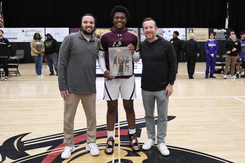TBCA Basketball (@tbcabasketball) on Twitter photo A huge congratulations to junior guard Jayden Pringle for becoming our program’s all-time leading scorer! He surpassed the previous record of 1,441 points (held by current assistant coach Grady Boyce) earlier this year. 2K up next? 👀 <a href="/jpringle_15/">Jayden Pringle</a> A huge congratulations to junior guard Jayden Pringle for becoming our program’s all-time leading scorer! He surpassed the previous record of 1,441 points (held by current assistant coach Grady Boyce) earlier this year. 2K up next? 👀 <a href="/jpringle_15/">Jayden Pringle</a>