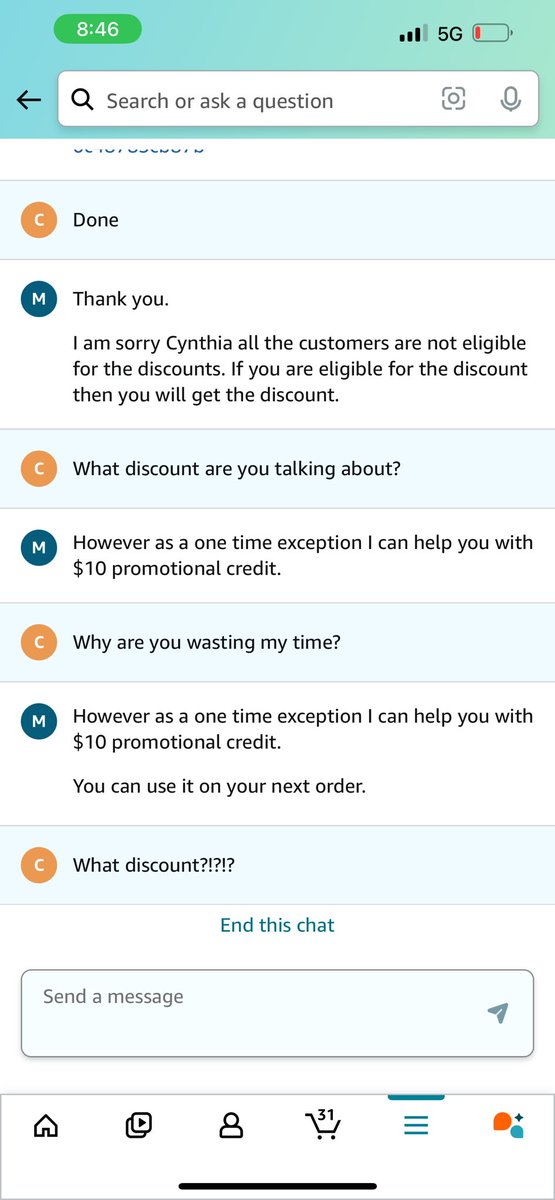 cynascending's tweet photo. @AmazonHelp https://t.co/ta3VeLXJn4