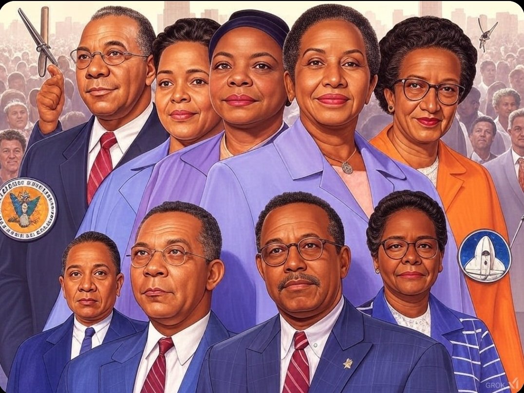 Cartierre4's tweet photo. Black history is a testament to resilience, brilliance, and earned success. From innovators to pioneers, our legacy isn’t one of handouts!! it’s one of proving, time and time again, that talent, hard work, and perseverance demand recognition.

Booker T. Washington built institutions that equipped Black Americans with the skills to thrive. Madam C.J. Walker became the first self-made female millionaire in the U.S. Dr. Ben Carson rose from poverty to become one of the greatest neurosurgeons in history. Shirley Jackson’s research paved the way for technologies like caller ID and fiber optics. Katherine Johnson’s calculations sent astronauts to the moon.

None of them were given their place >>they earned it. That’s what the original fight for DEI was about: ensuring that a more qualified Black person wasn’t passed over simply because of their skin color. It was about removing barriers, not creating shortcuts.

Historically, Black excellence wasn't about lowered standards. It has and should always be about rising to the occasion, outworking, and outperforming. The goal was never to tip the scales but to ensure that the most capable, most prepared person got the opportunity they deserved! No matter the color of their skin!!

That’s the spirit of Black history. That’s what we're celebrating >>not "manufactured equity", but a return to merit. Honoring the legacy of those who proved their worth through excellence, not entitlement. Don't dishonor us by saying we can't achieve greatness on our own! We have, and we will continue to! ✊🏾

#BlackHistoryMonth #DEI