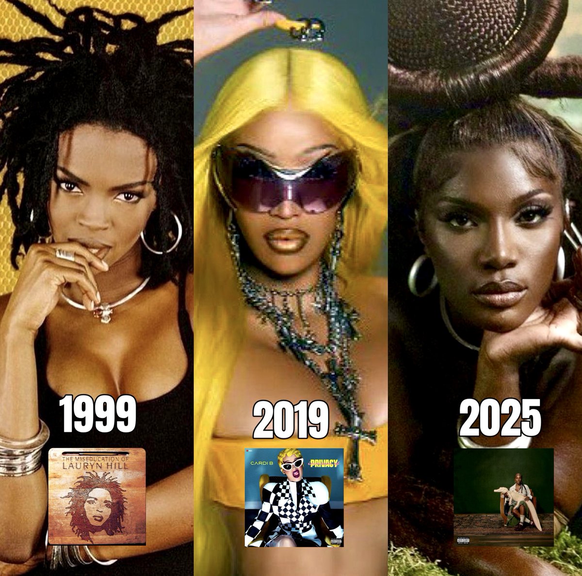 the only female rappers in history to win the #GRAMMYs for best rap album.