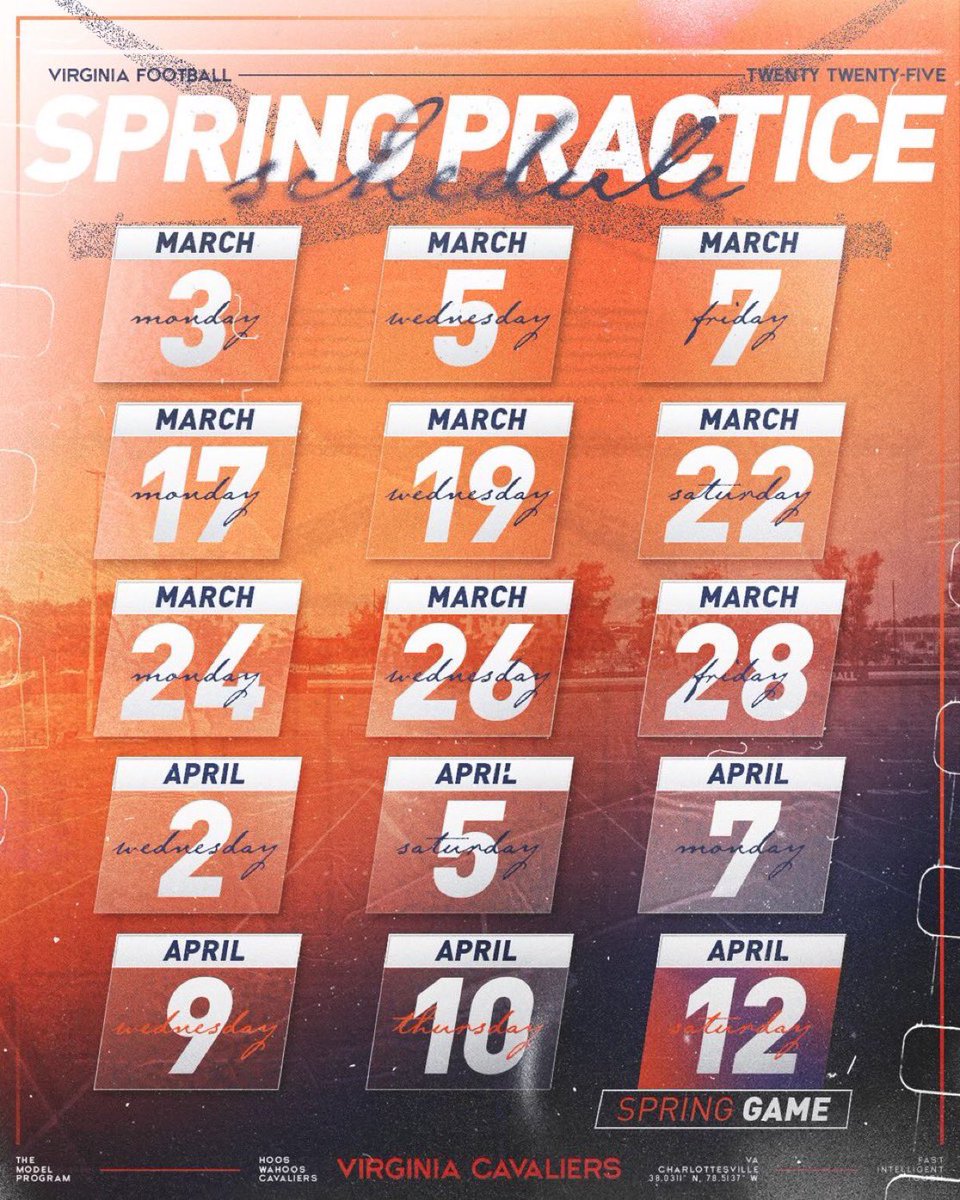 CoachBWolfe's tweet photo. The @NCAA Dead Period begins tomorrow. We look forward to seeing you #FutureHoos in March during Spring Ball. #GoHoos ๐ถโ๏ธ๐ท https://t.co/IEubnyETUl