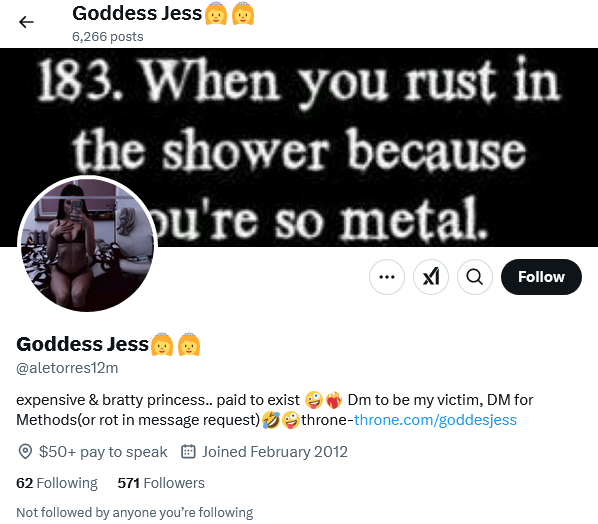 sdlpdorek's tweet photo. fake Doms #findom #femdom #exposed #spamer @aletorres12m https://t.co/ZgHoH6hcBA