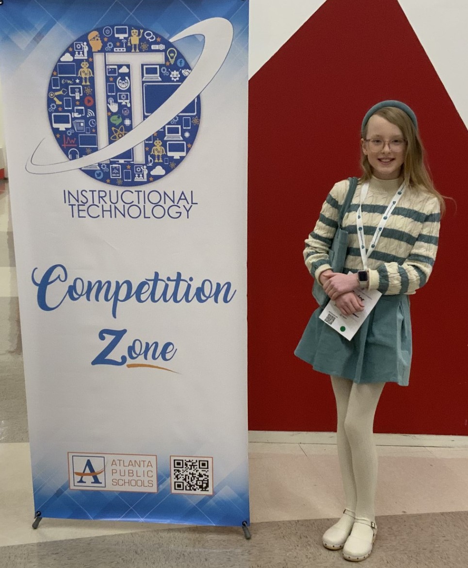 Bolton_AgriTech's tweet photo. A special thank you to ZB, SC, and TM for being true risk-takers at the district-level Technology Fair! We’re so proud of the hard work ladies! https://t.co/bQY2aNaatj