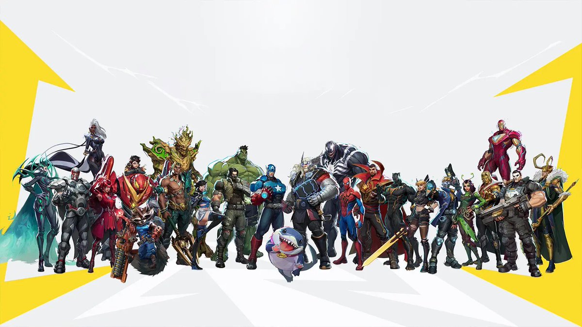 Rivals_Updates's tweet photo. Which Character do you enjoy playing as the most in #MarvelRivals ? https://t.co/v9lszFHwRD