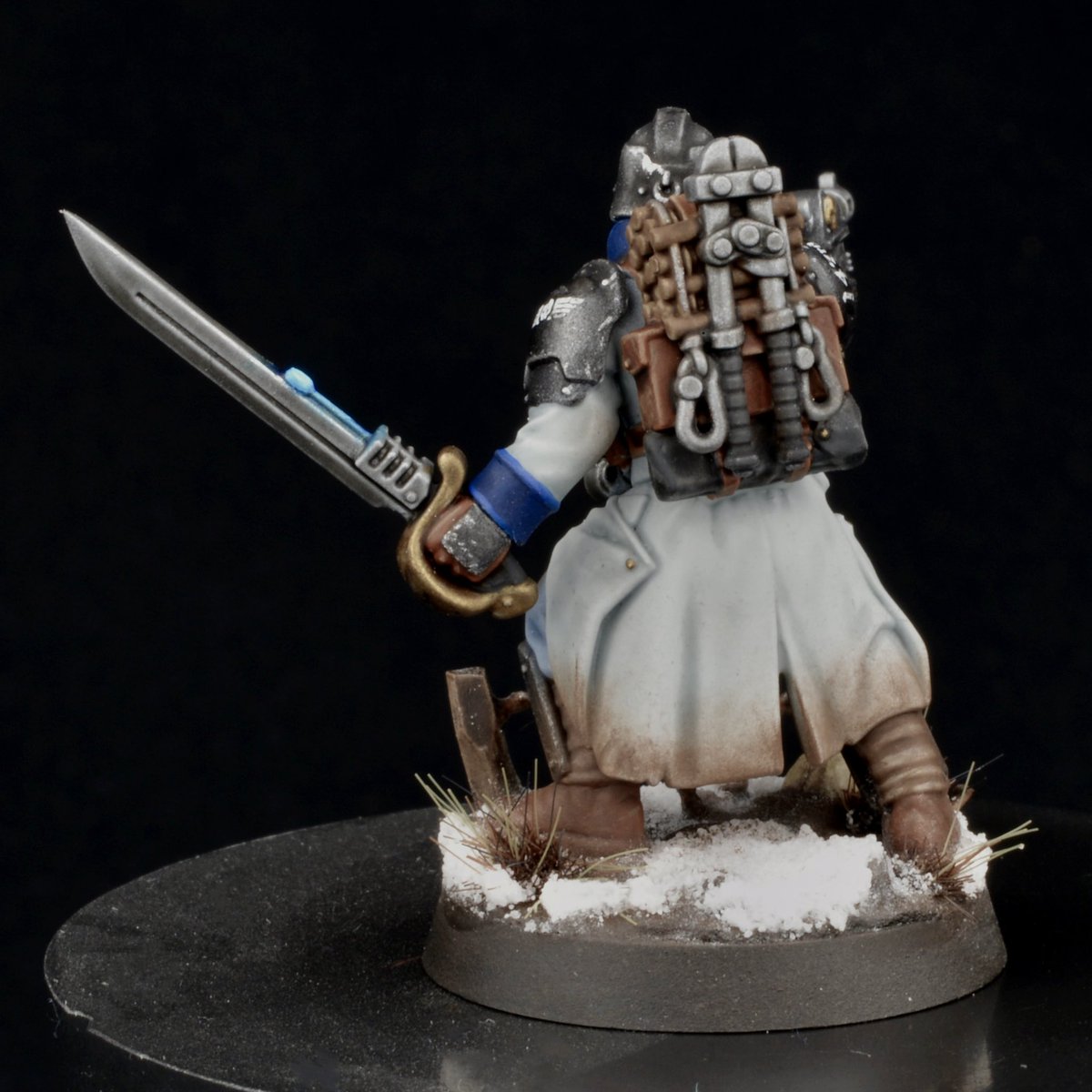 BrushStroke77's tweet photo. Death Korps of Krieg Engineer
Alternative snow scheme
#AdWIP #astramilitarum #warhammercommunity #deathkorpsofkrieg #40k #paintingwarhammer https://t.co/17Y8Bqdju7