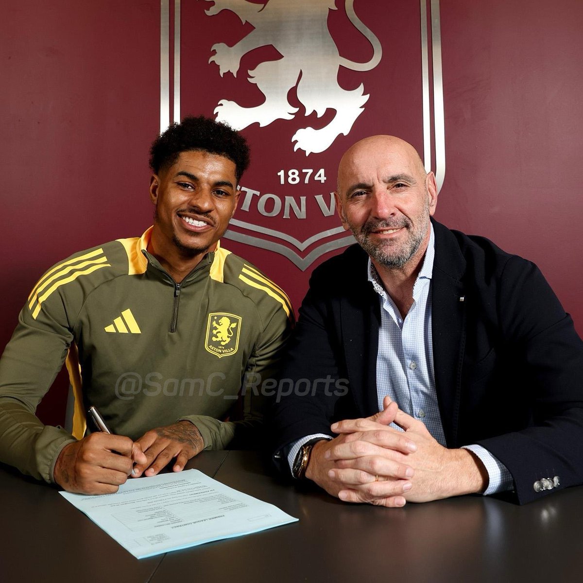 TheStyleOfPlay's tweet image. 🚨 Marcus Rashford’s move to Aston Villa is done. 🦁🦁🦁🦁

(📸 @SamC_reports )