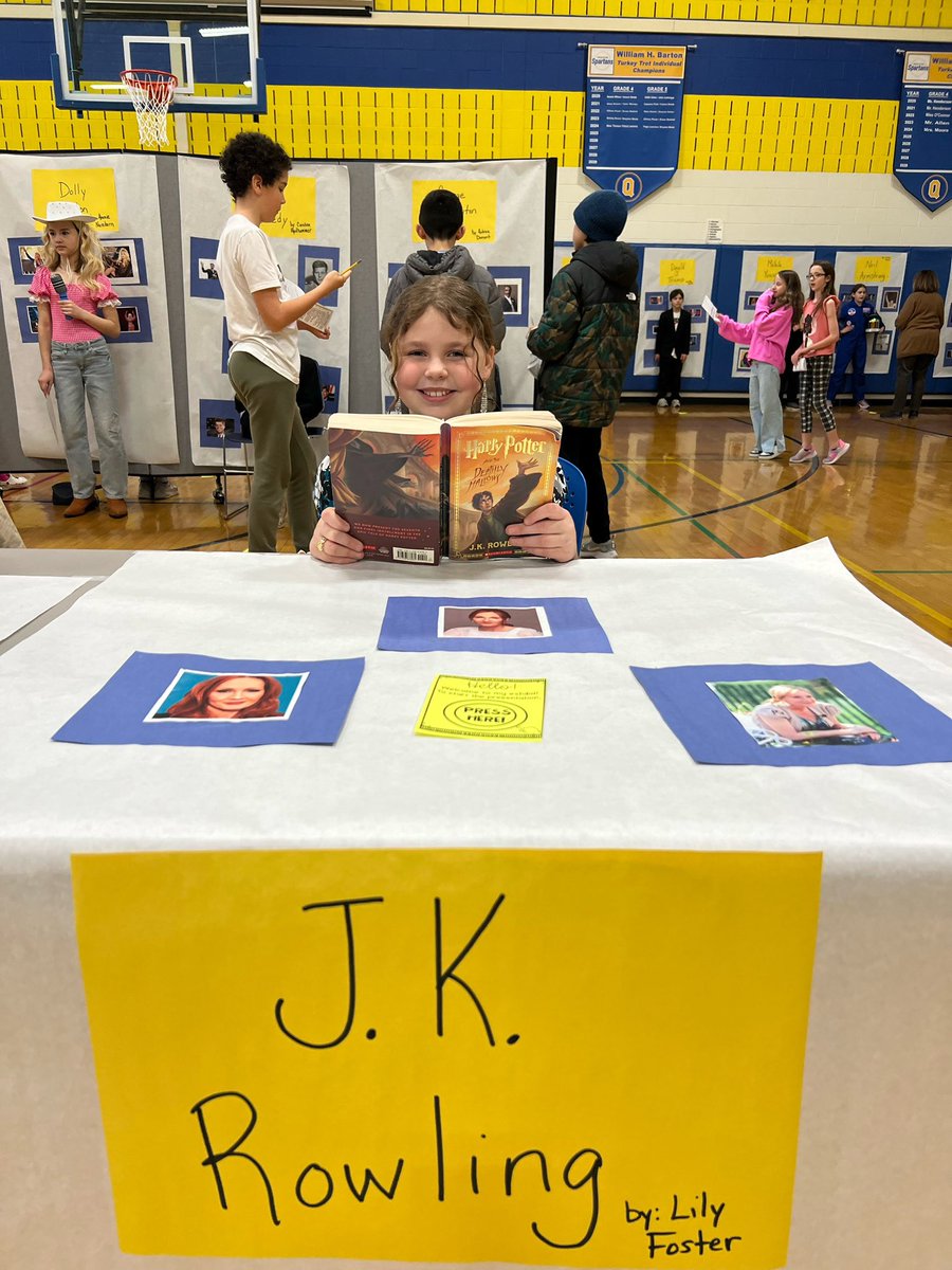 WHBI_QUFSD's tweet photo. Live Wax Museum. Grade 5 students brought historical figures to life through research and brief presentations. https://t.co/ppkUECAtBK