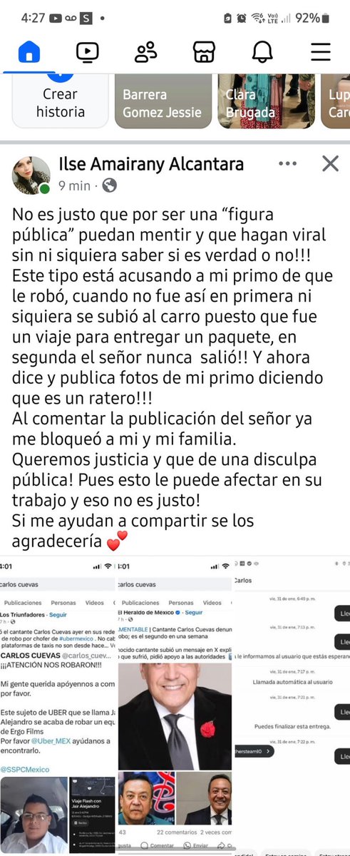 Krishnarib's tweet photo. @carlos_cuevas @Uber_MEX @SSPCMexico Discúlpate por mentiroso https://t.co/xIUh4QB6Kn