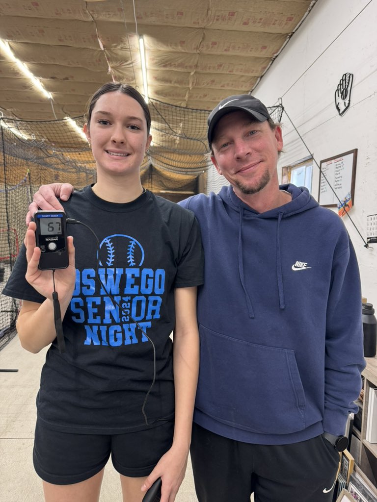 Maria Sweet 2027 (@mariasweet2027) on Twitter photo Two 68s and a 67 for a new pitching speed PR today at my lesson!!!! Thanks <a href="/MikeMuhleisen/">Mike Muhleisen</a> for helping me accomplish this. I still have lots to improve on but I am very grateful to be seeing these results! 🔥🔥🔥
<a href="/starsnationalfp/">Stars Organization</a> <a href="/NYStarsFP_Prong/">NY Stars Fastpitch 18U Prong</a> <a href="/SBRRetweets/">Softball Recruiting Reposts</a> <a href="/D1Softball/">D1Softball</a> Two 68s and a 67 for a new pitching speed PR today at my lesson!!!! Thanks <a href="/MikeMuhleisen/">Mike Muhleisen</a> for helping me accomplish this. I still have lots to improve on but I am very grateful to be seeing these results! 🔥🔥🔥
<a href="/starsnationalfp/">Stars Organization</a> <a href="/NYStarsFP_Prong/">NY Stars Fastpitch 18U Prong</a> <a href="/SBRRetweets/">Softball Recruiting Reposts</a> <a href="/D1Softball/">D1Softball</a>