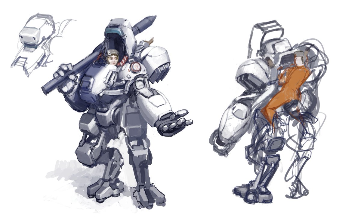 「Might finish this one too, if only to fi」|Mike Doscherのイラスト