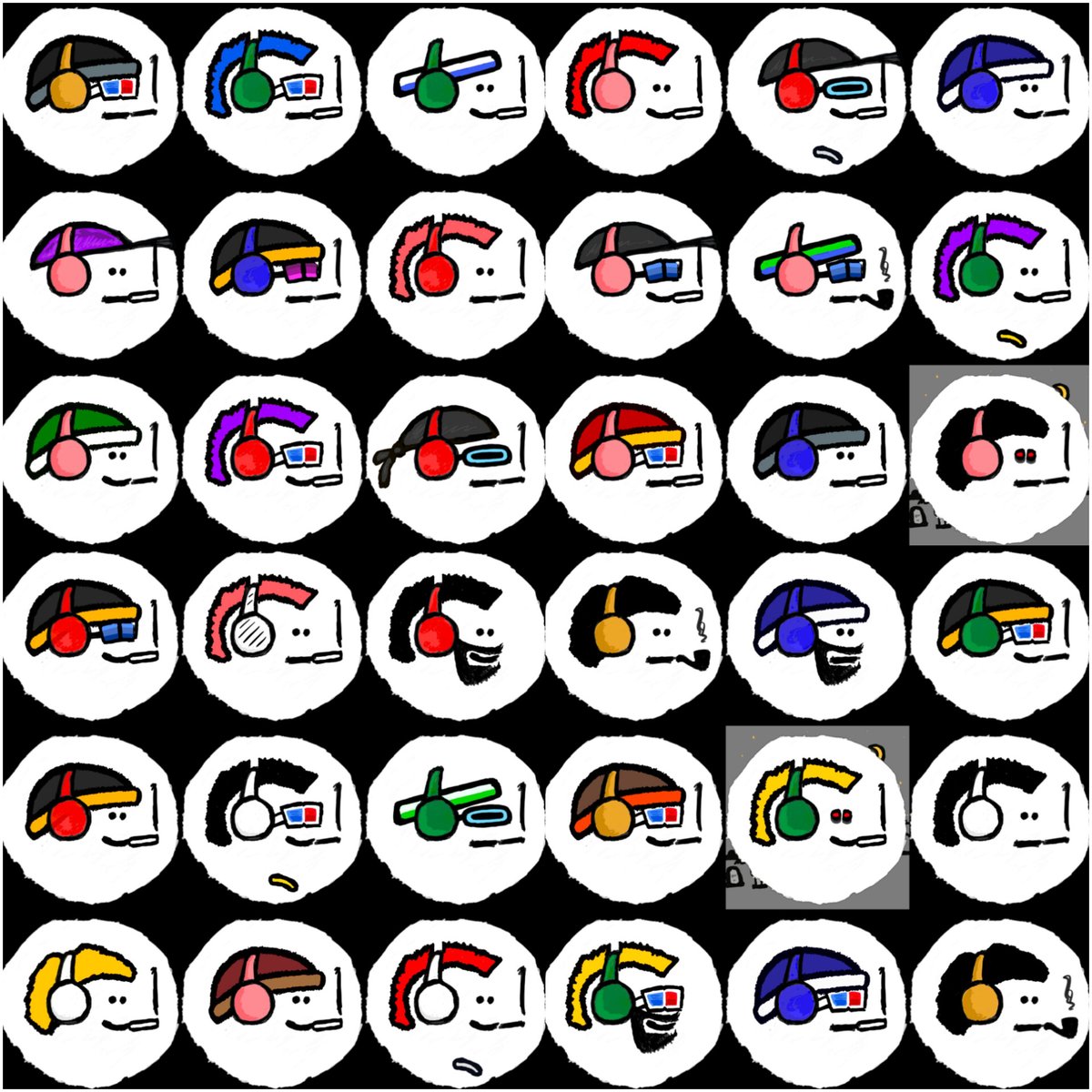 no mfers is a collection of 2069 mfers inspired by no-punks, on <a href="/base/">Base</a> 

Public mint is live on <a href="/opensea/">OpenSea</a> : opensea.io/collection/nom…

created by mfer lovers○-' 
mfers do what they want
$mfers