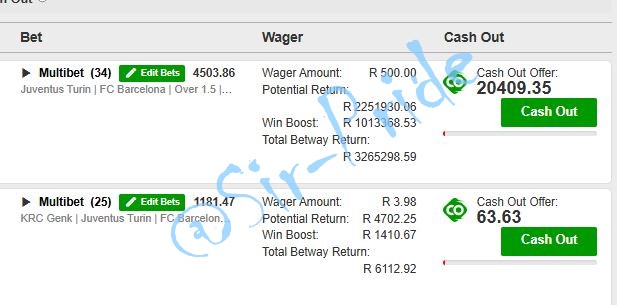 Sir_Pride's tweet photo. Last 2 cash outs of the day
#Betway
#BetwaySA20
#BetwaySowetoDerby
#Betwaycodes
#Arsenal
#ARSMCI
#Arsmancity
#DRCconflict
#winners