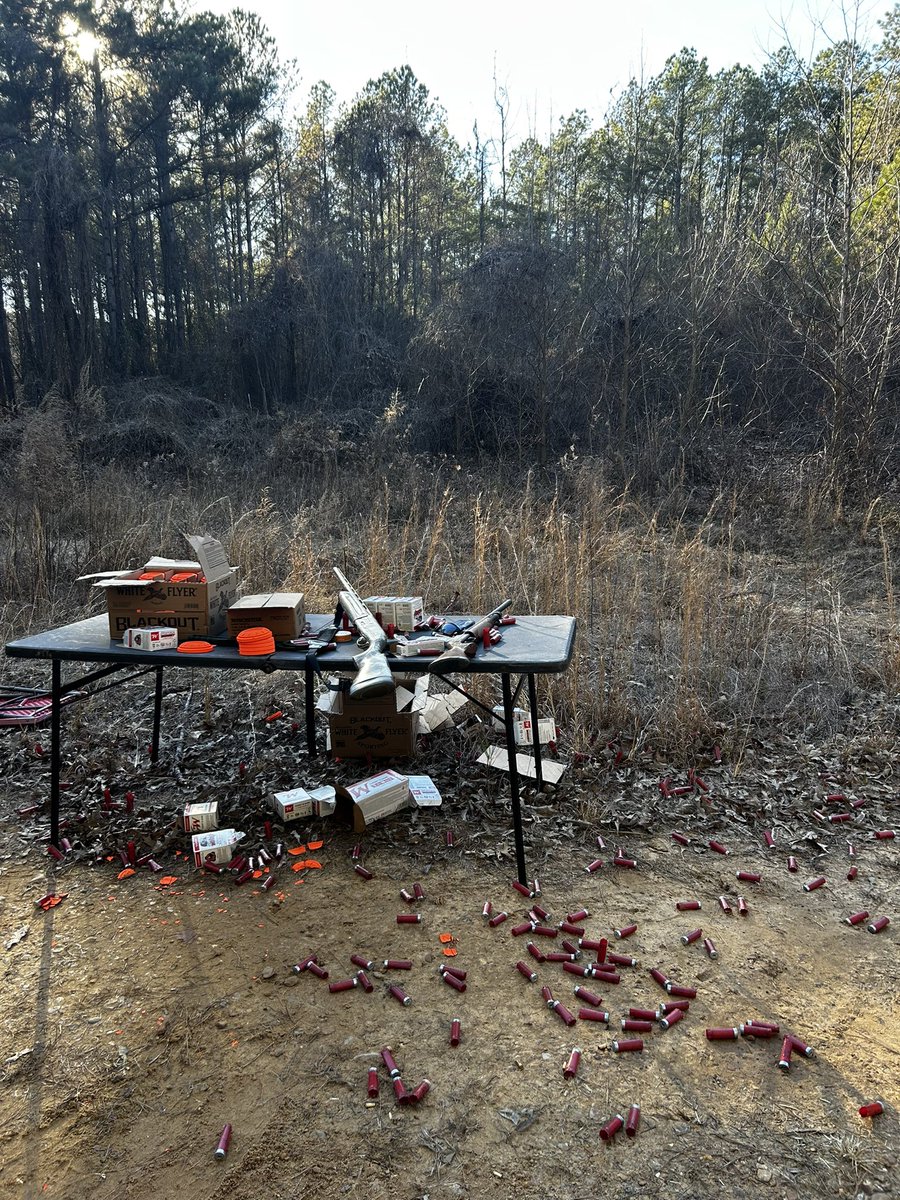 SwayzeGriller's tweet photo. Off-day for the swayze griller. Be back out next weekend @CoachMikeBianco gotta keep the coals hot, the girls full, and the good times rollin’ #beershowers #partyinright #skeetshoot https://t.co/gtn6npCLXk