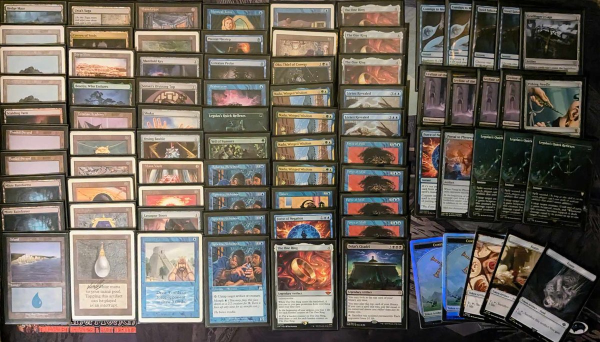 I played Nadu Tinker today at the London Vintage Tournament #6 to a 2nd place finish!

Food Chain, 2-1 
Grixis Breach, 2-0
Dimir Lurrus, 2-0  
Grixis Breach, 2-1
Esper Lurrus, ID   

Doomsday, 2-1
Grixis Breach, 2-0
Esper Lurrus, 0-2  

Super fun.