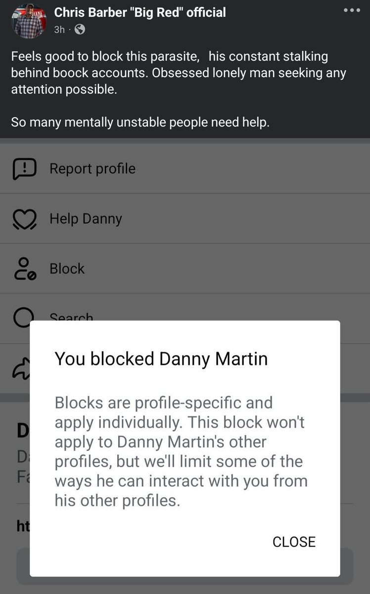 ConvoyWatchers's tweet photo. These same people will complain when they are blocked and cry censorship.   The same people stalk with burner accounts to troll people but cry fowl when it's done to them. https://t.co/tqzeG7z0f8