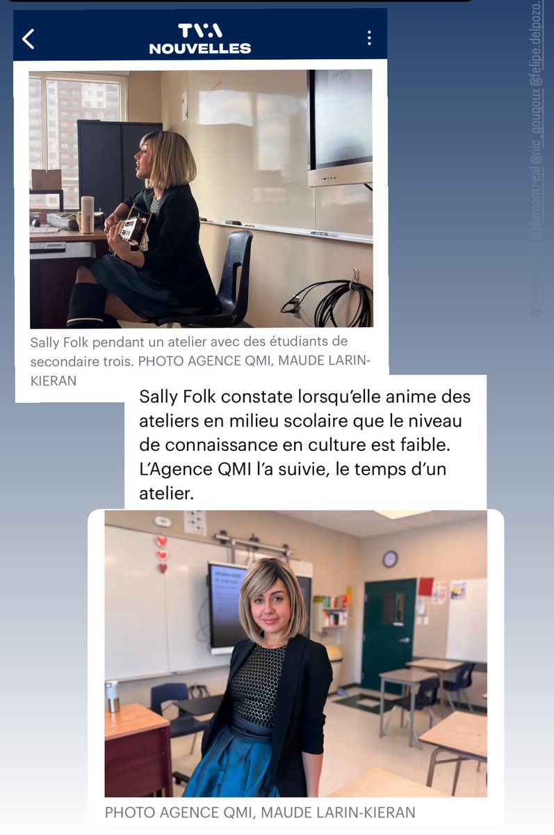 À lire dans <a href="/tvanouvelles/">TVA Nouvelles</a> #culture #enseignement #quebec #prof