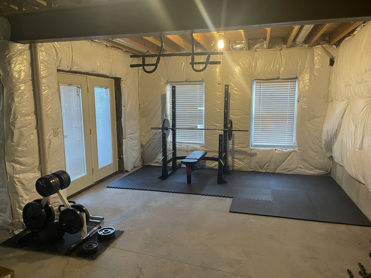 bryan_vice's tweet photo. Day 1 &amp; Day 2. Time for the family to get in shape &amp; stay healthy. @28Bvice, @ParkerVice10 &amp; I worked on it this wknd. Few more items coming to finish it off &amp; moving treadmill downstairs as well. #healthylifestyle #letsdothis2025 https://t.co/gKsaQgM6CT
