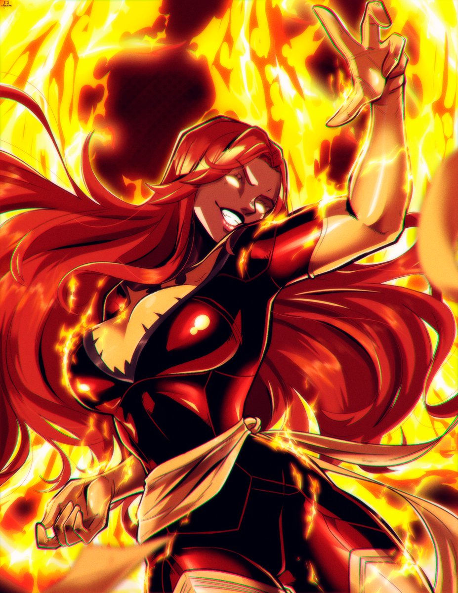 Nico_Artooo's tweet photo. After finally platying #marvelultimatealliance3 i had to draw #darkphoenix i truly loved the suit design!! and i hope i can do more #jeangray in the future!!
#marvelfanart #jeangray #redheadrules #bootyqueens #demongirl #latex #xmenfanart #XMen97 https://t.co/DfU9LQ6Xjg