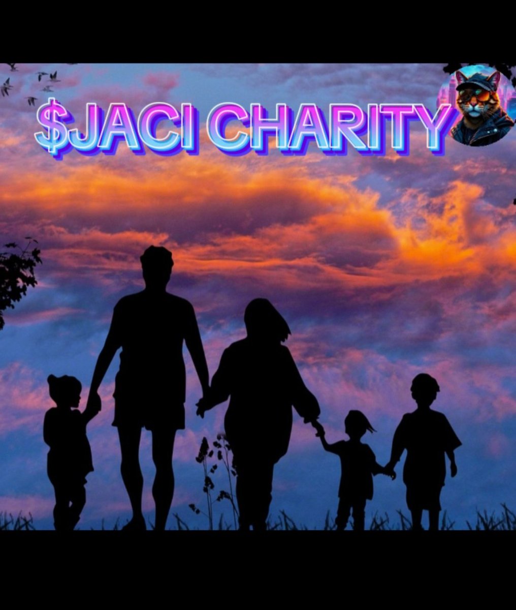 🇩🇪
$JACI #BreakingNews in eigener #sache
t.me/javlis_his_cat… 
hier gibt es die Infos dazu 
 $JACI wird ein Hybrid-Memecoin und der erste #usecase ist 
    🫶👨‍👩‍👧‍👦 $JACI CHARITY👨‍👩‍👧‍👦 🫶
es ist unglaublich und es freut mich das heute einer meiner Gewinner den Preis gespendet
hat, ich
