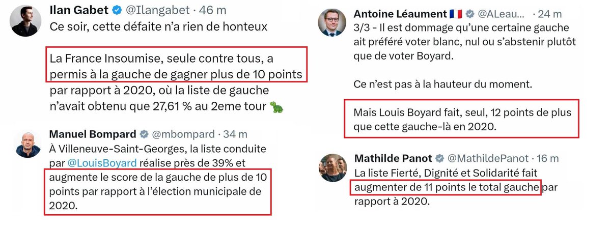 Remarquez l'élément de langage !

L'art de faire passer toute défaite pour une grande victoire (par des arguments douteux), pour s'en gargariser ensuite à l'infini.
