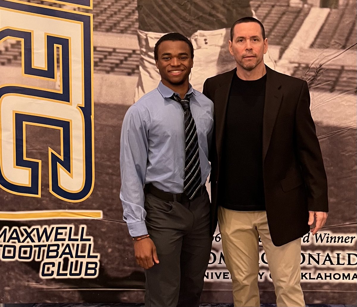 Congrats to Evan Bryfogle for being recognized by the Maxwell Football Club.