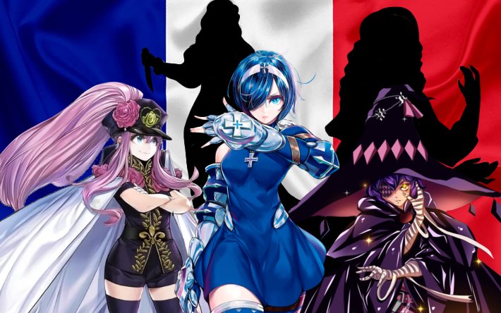 Anna971032's tweet photo. Representatives of France at the Walpurgis https://t.co/XQOQEb1fJv