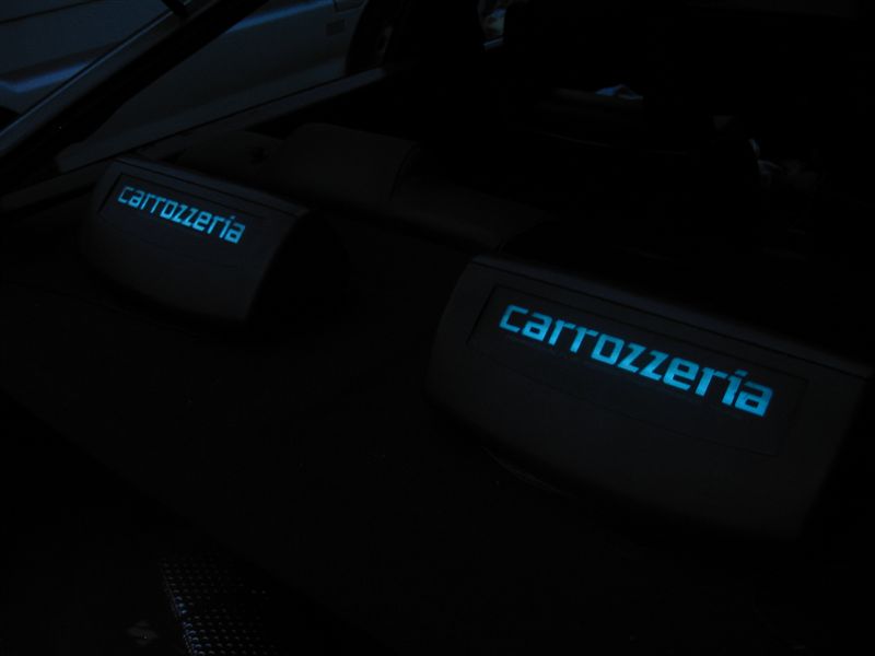 carrozzeria TS-X25 ブレーキ連動イルミネーション