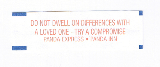 fortune_a_day's tweet photo. Do not dwell on differences with a loved one – try a compromise #family #friends #compromise https://t.co/TT8MaKVVh1