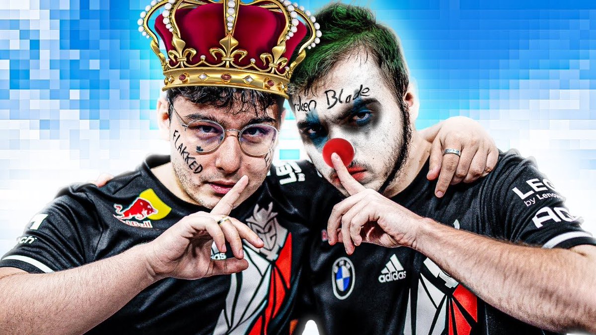 Don’t lane swap vs me tomorrow <a href="/Flakked_LoL/">flakkkkkkkk🤯</a> I will own u. 🤴 vs 🤡