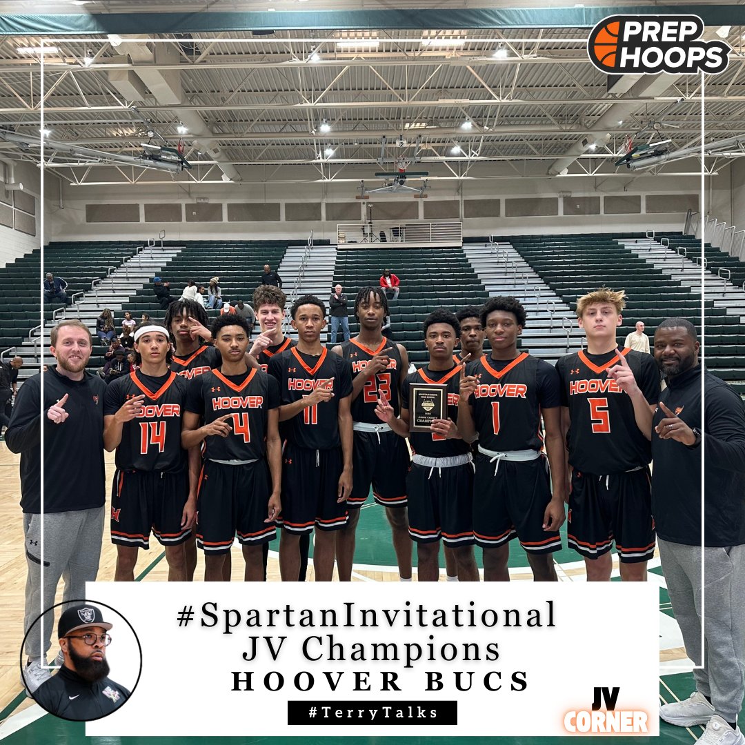 TDrakeBasktball's tweet photo. 🚨 #TerryTalks 🚨
Check out my article: JV Corner: #SpartanInvitational JV Champions Hoover Bucs
✔️ out 🔗 ⤵️:
https://t.co/rUk5ZuduYu
#PrepHoops #PrepHoopsAL #TerryDrakeBasketball #iBallTDB @KingKJ_24 @chalkville_clay @mtnbrookhoops @HooverBucsBBall #JVCorner https://t.co/NV7LvdV9Rz