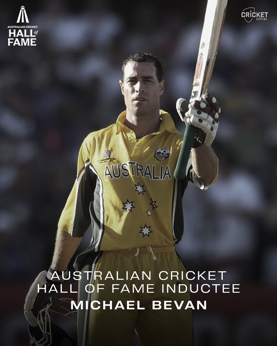 cricketcomau's tweet photo. One of the best finishers the game has ever seen enters into the Australian cricket Hall of Fame

A decorated career filled with the many heroic moments: https://t.co/ChMkVjIzHB https://t.co/W1n1Rda4Gu