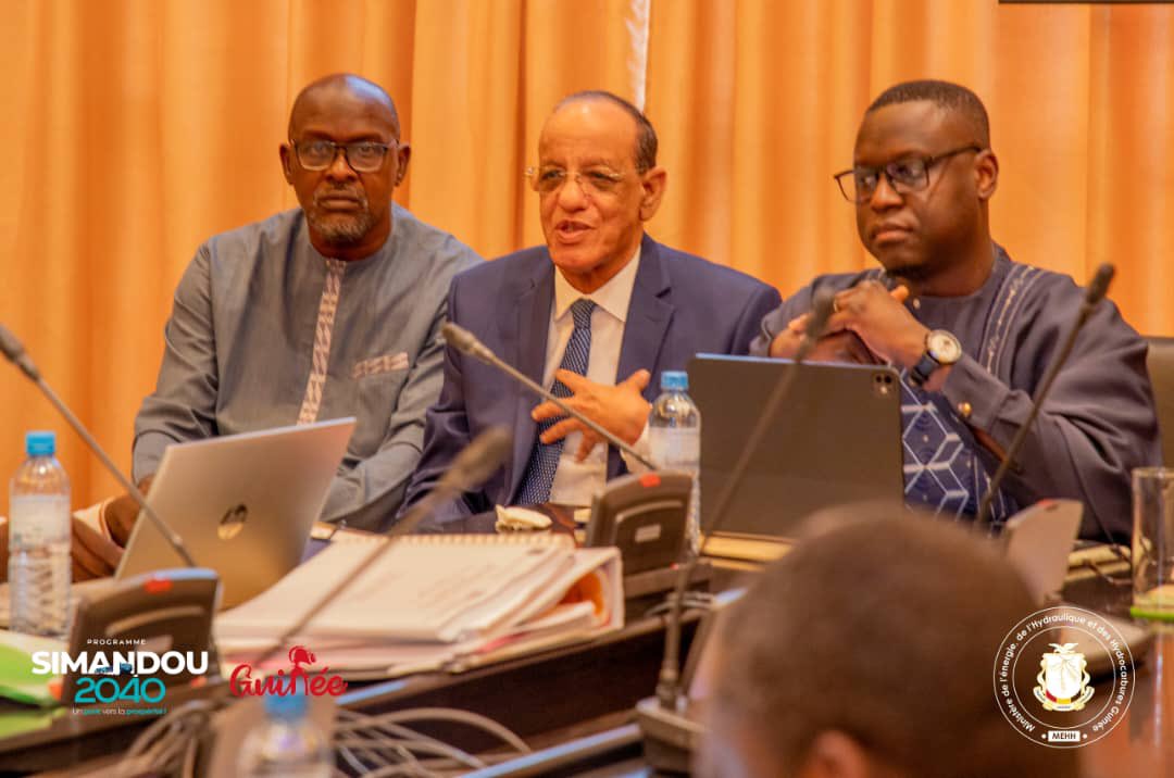juchaber's tweet photo. Les performances des sociétés du système OMVS (notamment la SOGEM) ont été passées en revue et de nouvelles orientations sont prises pour assurer un avenir durable aux communautés du bassin du fleuve Sénégal. 

Le travail continue, humblement et efficacement 🇸🇳🇸🇳🇸🇳 https://t.co/k5u7V9HSpD