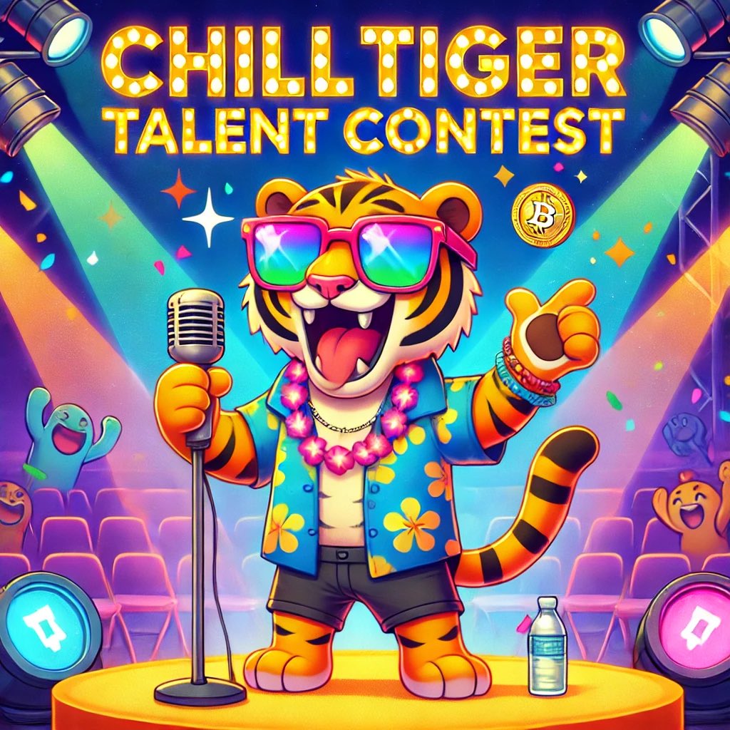 🐯🎭 ChillTiger Talent Contest – Feb 16!

Time to unleash your creativity and show off your skills! Whether it’s:
🎨 Memes
🎥 Animations
📝 Content Writing
🖌 Graphics
🎤 Singing
💡 Any Other Talent

We want to see it with a ChillTiger twist! 🐅🔥

🏆 Best talent wins $100 in