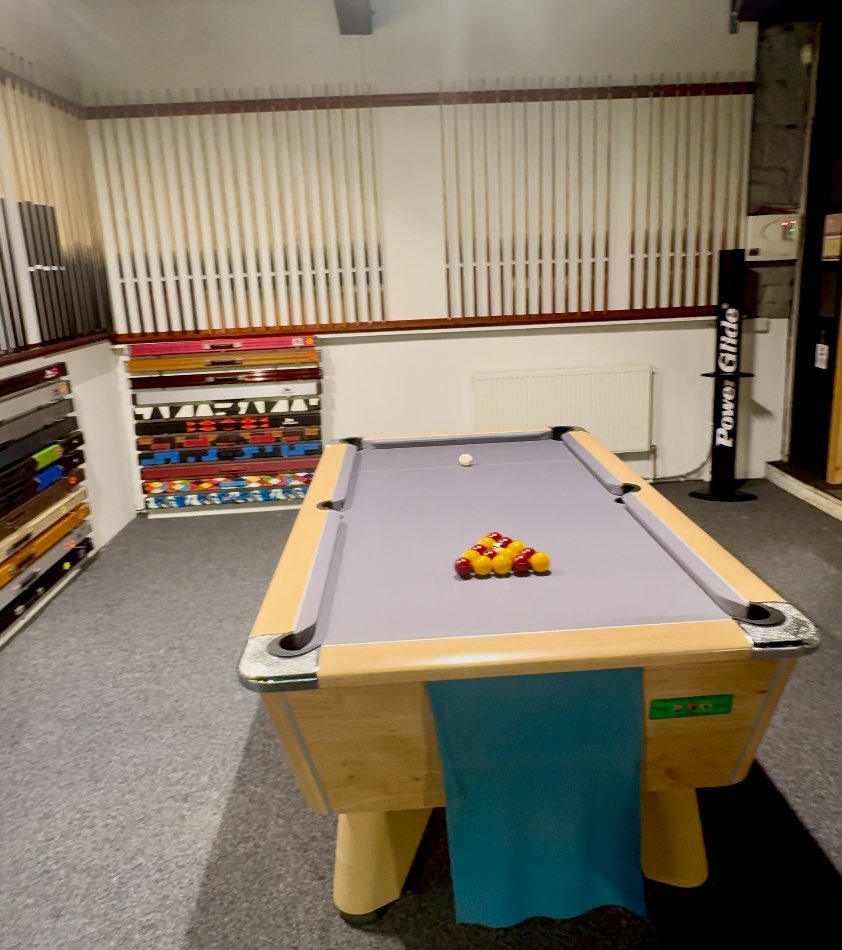 We have moved into our Bigger Store! Featuring 3 tables to try before you buy! #Snooker #Englishpool #Chinese8ball #WST #UltimatePool #Heyball 
Cuesportsyorkshire.Co.Uk