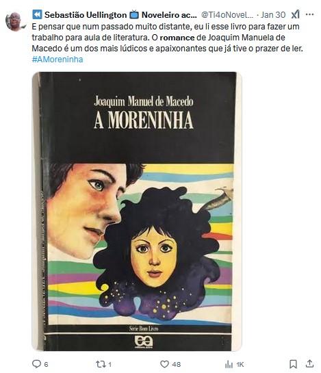 festl_lc's tweet photo. @rockfelleredu @danilous A versão do autor Marcos Rey foi primorosa. Essa reprise de 82, pude acompanhar, e nunca me esqueço q esta novela trazia um entrecho + realista. Os estudantes eram abolicionistas, e ajudaram o escravo Simão a fugir dentro de um cesto, q rolou ladeira abaixo. https://t.co/n2Kk54wf2Z