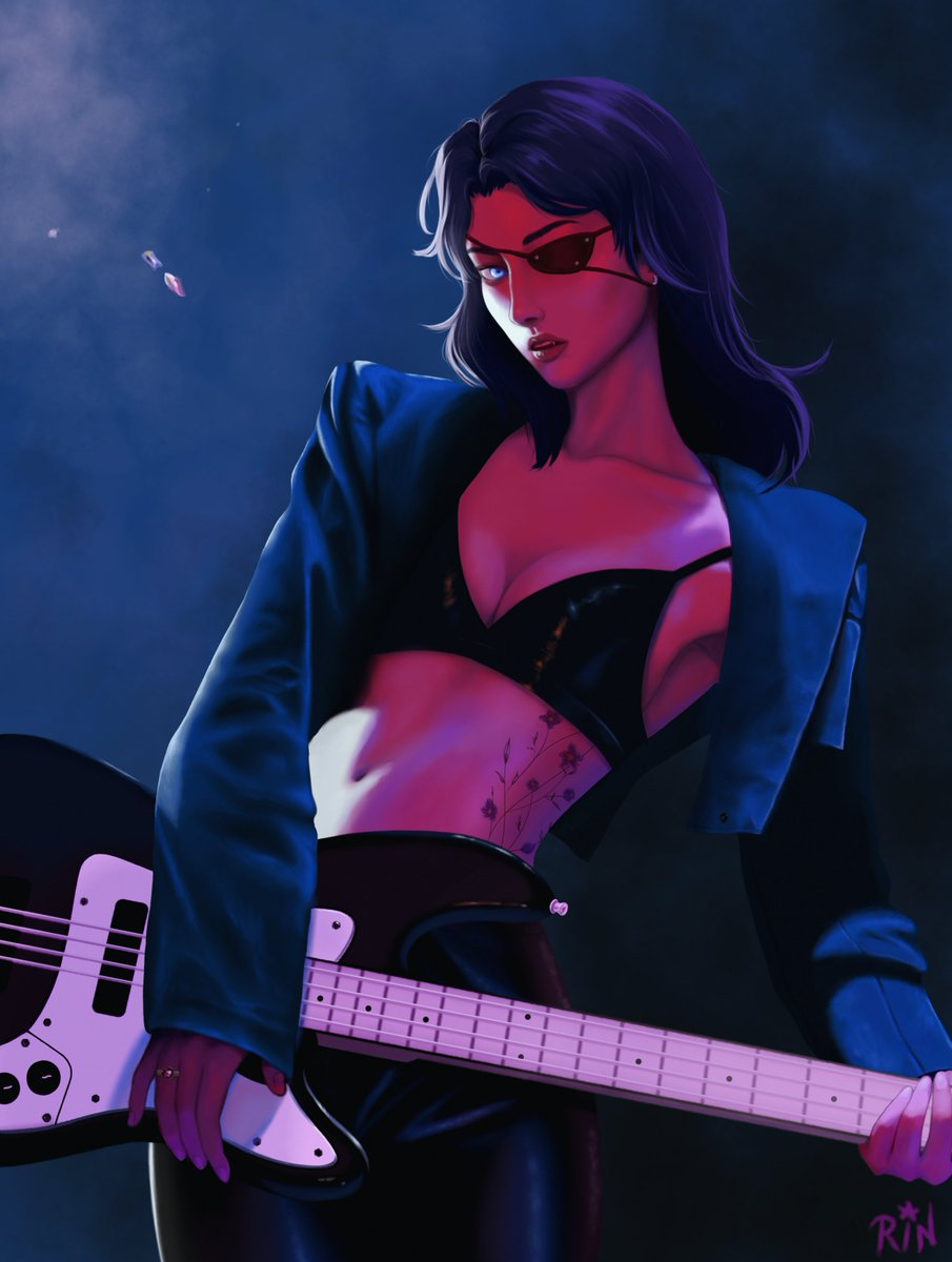 rindesuuu_'s tweet photo. she plays bass 🎶
#caitlynkiramman #arcane https://t.co/bPIj2KlBHu