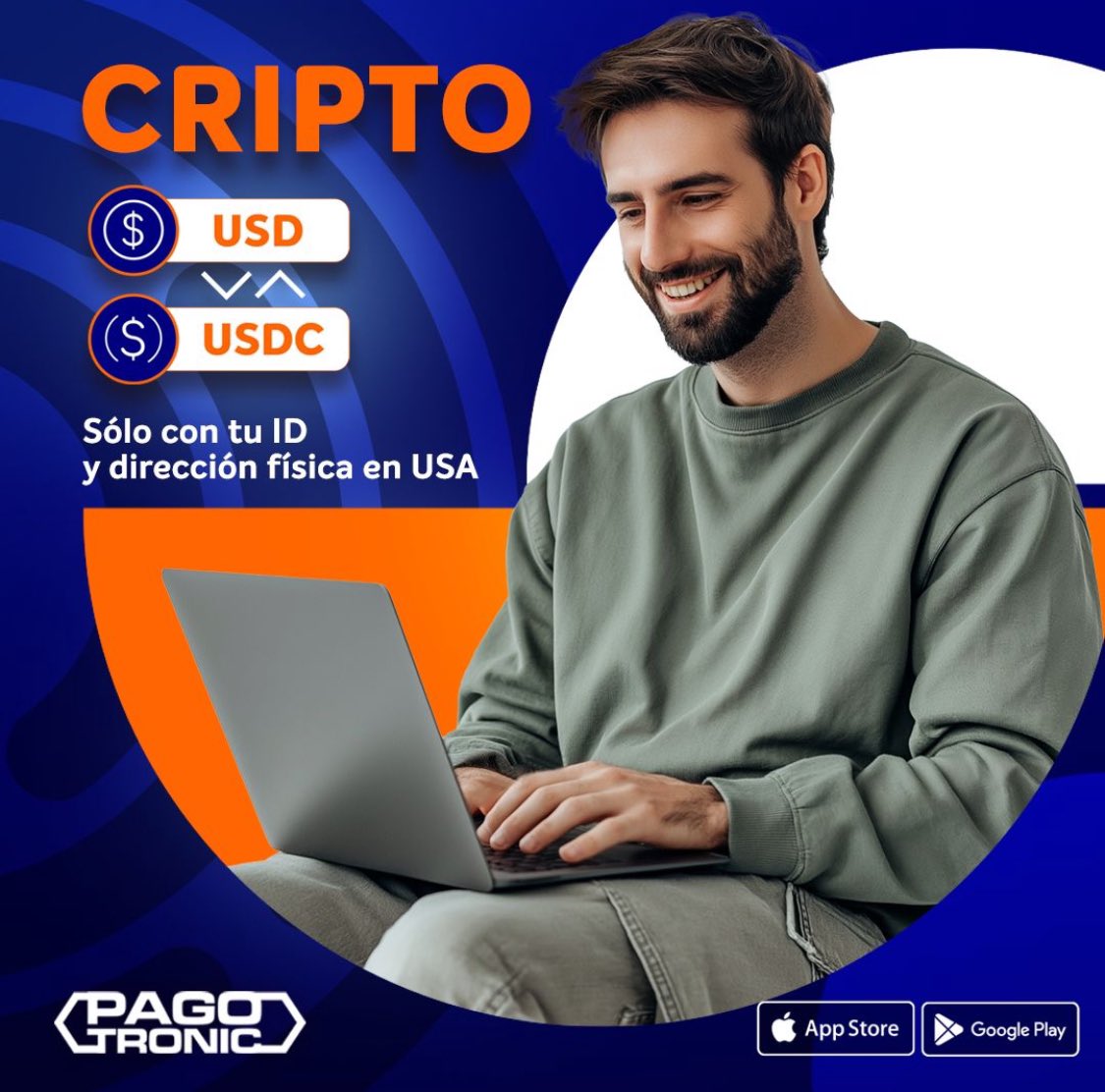 pagotronic1's tweet photo. Envía y recibe Cripto con Pagotronic, rápido fácil y seguro😎 

💻Regístrate https://t.co/YrWkzVNAC7
💸Compra y/o vende Cripto 
🌎Todo desde tu billetera digital  

Info en https://t.co/8kL8Vkym7Q

Descarga aquí 👇
APPLE https://t.co/8JUeOjVJJ3
ANDROID https://t.co/1jmFyhRoD9 https://t.co/8VY4Or3m8M