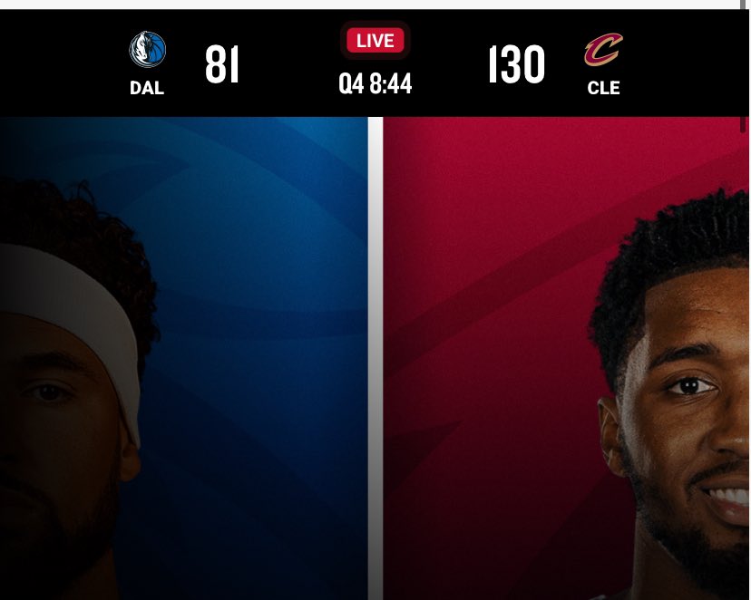 Shaw_sama's tweet photo. Talk about kicking someone while they down 😭 Cavs ain’t have to do the Mavs like this. https://t.co/bobS4kyZAi