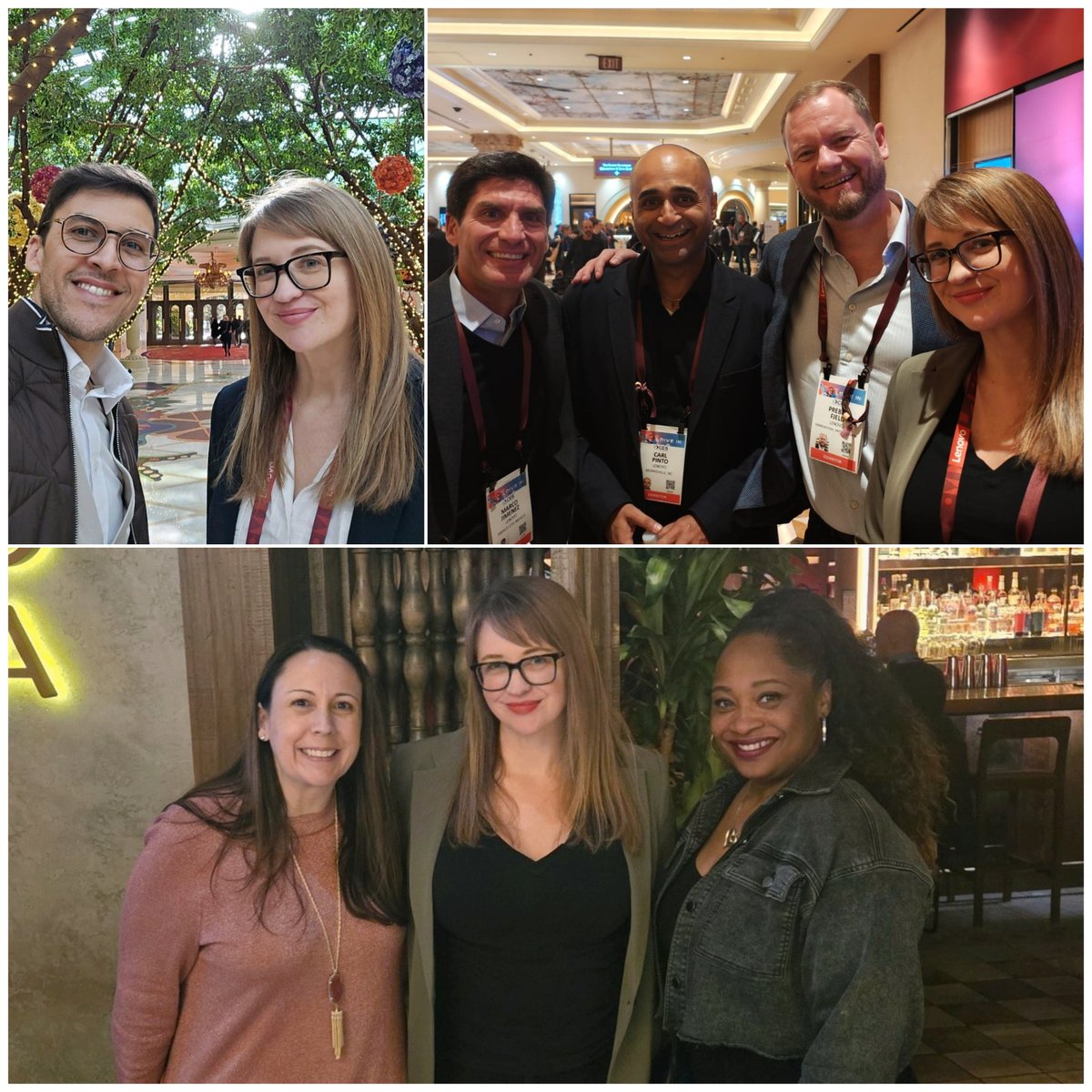 I prefer the term "#connecting" over "#networking". I find joy in connecting, especially facilitating #connections among others. Reflecting on #CES2025, I was able to meet with dear friends and former colleagues. It's amazing how our paths have intertwined, over the years!