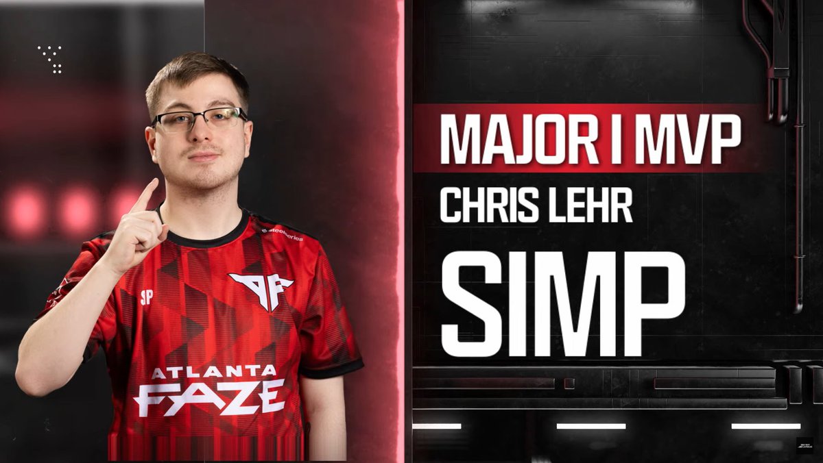 GGBreakingPoint's tweet photo. 🏆@SimpXO is Major 1 MVP https://t.co/PzAtiLqD8p