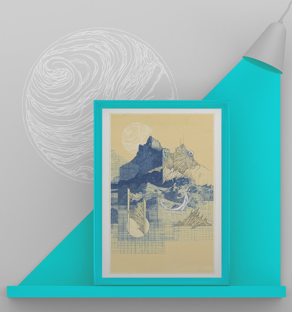 The winner Bid [Above 200 XTZ] will receive this as a gorgeous print ✨