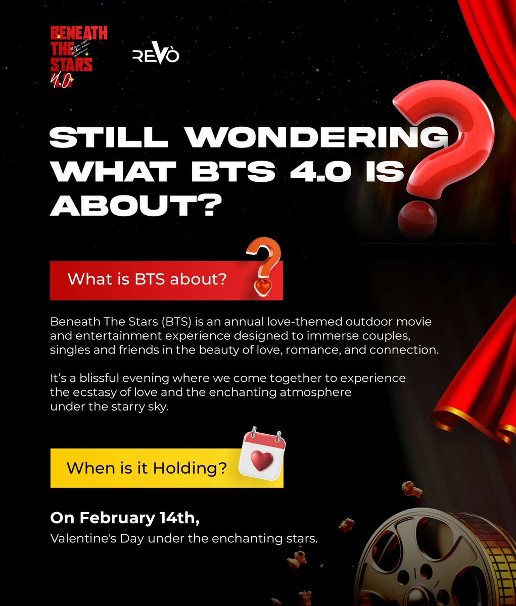the_millenium1's tweet photo. Wondering what to expect at BTS4.0? Well here’s a glimpse of what we have in store for y’all on #Feb14 #BTS4.0#Revóisnow https://t.co/wC4qU7mp73